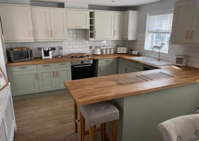 Contemporary Kitchen Respray in Maidstone